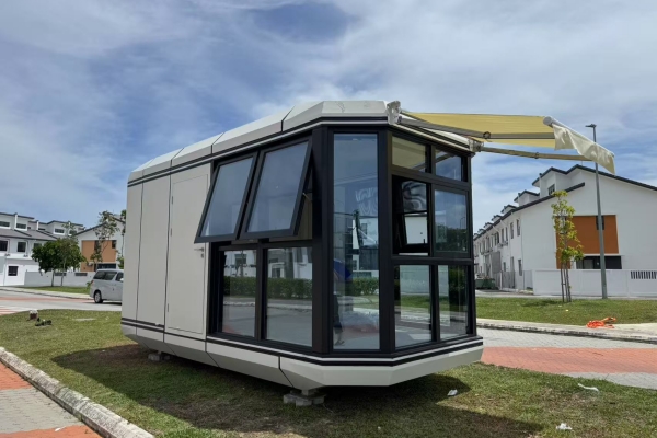 Custom Space Capsule Guardhouse, Bandar Rimbayu, Malaysia